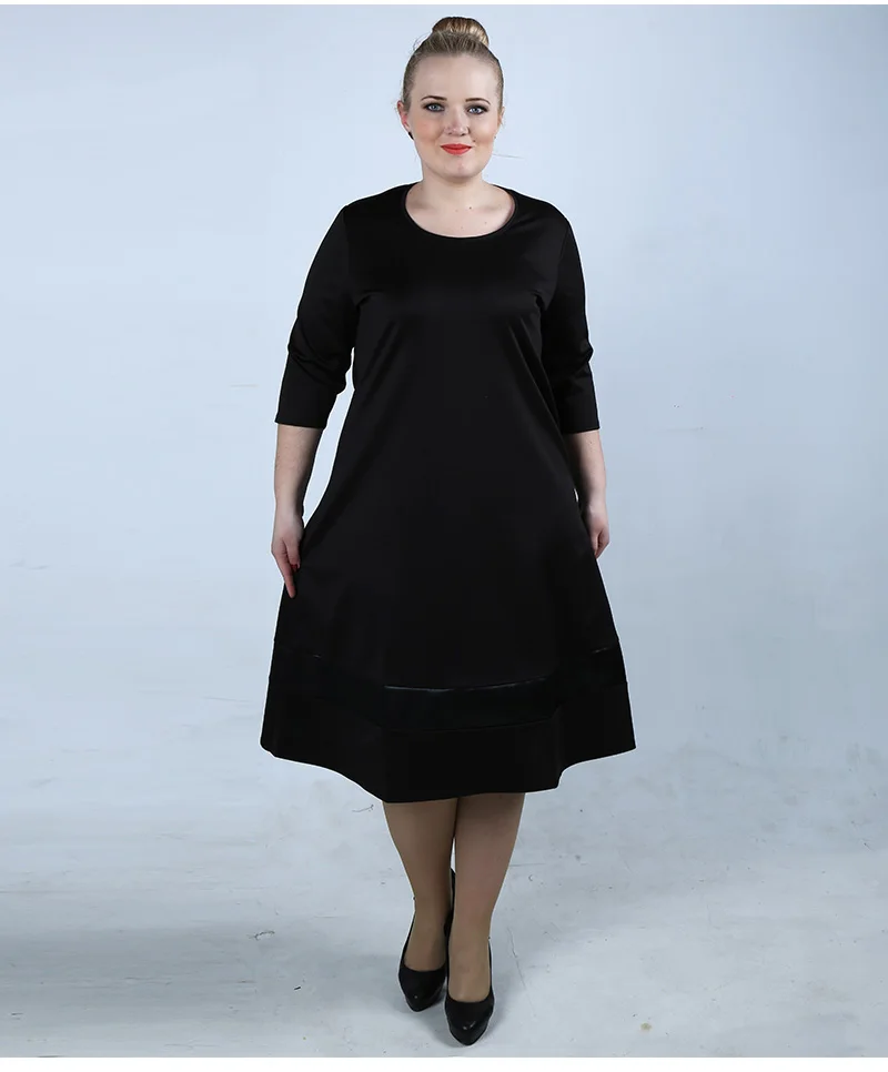 C038XQ-Plus-Size-Two-Pieces-A-Line-Slim-Dresses-Office-Lady-Dress_08
