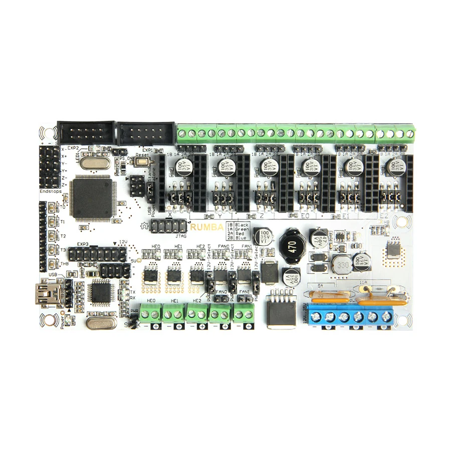 

Geeetech 3d printer control board Rumba board based on ATmega's'AVR processor free shipping