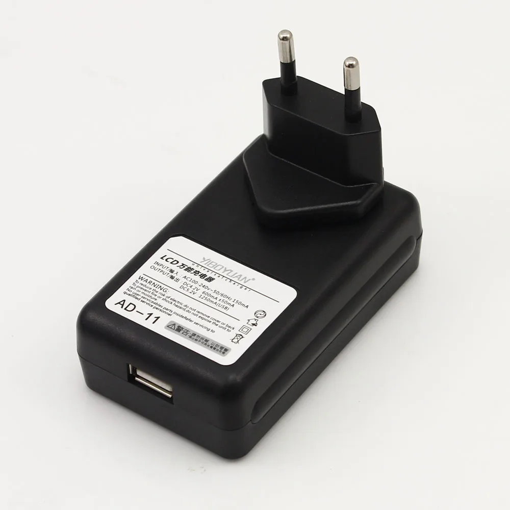 2017 جديد الجوال العالمي eu/us/au شاحن البطارية المؤشر شاشة lcd + تتبع للهواتف المحمولة usb-شاحن ميناء تعزيز الساخنة