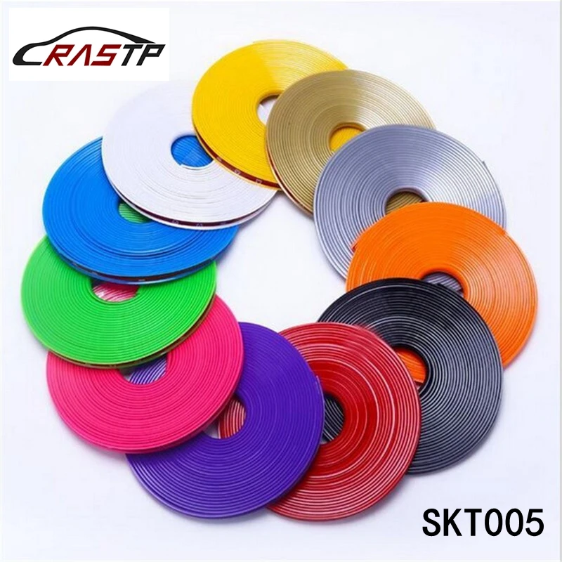 

RASTP-The Door Car Anti Collision Avoidance Stick Rubber Strip Decoration Stickers Car Accessories RS-SKT005