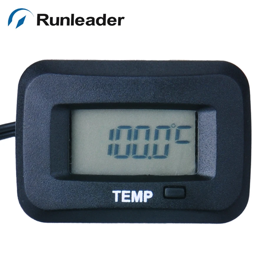 

Runleader TM006 TS003 PT100 -20 +250 TEMP sensor METER thermometer temperature meter for motorcycle buggy tractor ATV motorbike