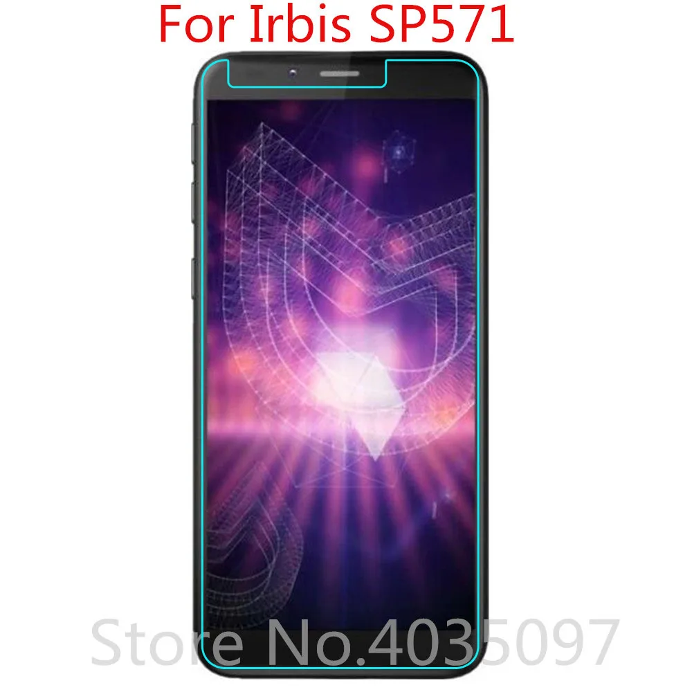 

2.5D 0.26mm 9H Premium Tempered Glass For Irbis SP571 Screen Protector Toughened protective film For Irbis SP571 Glass