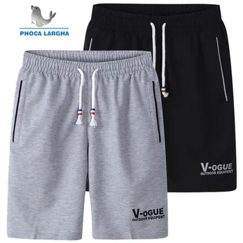 

New Summer Mens Shorts Homme Brand Casual Solid Color Cargo Shorts Male Comfortable Elastic Boardshorts Plus Size 5XL 6XL