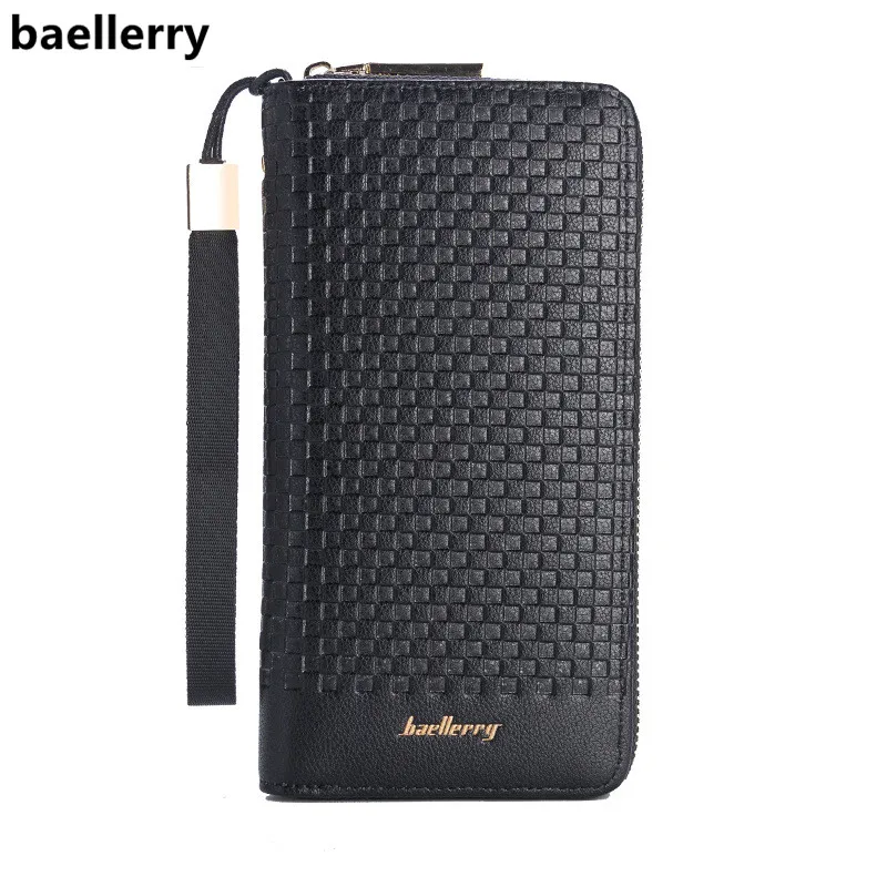 Baelerry 2018 Luxury Brand Men Wallets Long Men Purse Wallet Male