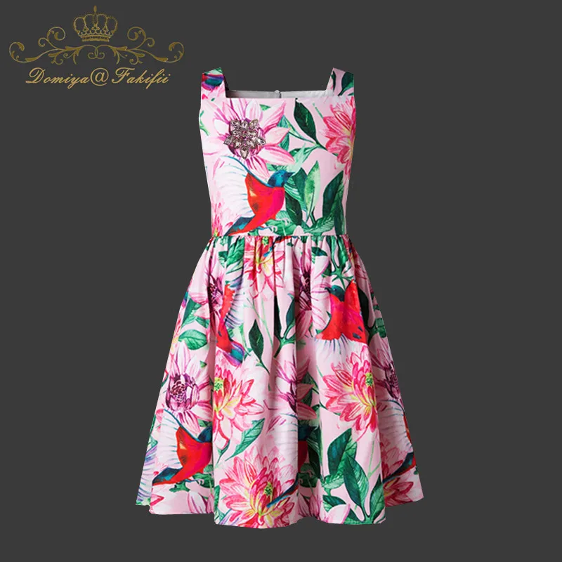 Girls Graffiti Print Dress 2018 Brand Toddlerl Summer Clothes Kids Costumes Floral Print Robe Princesse Fille Children Dress Kid Girls Graffiti Print Dress 2018 Brand Toddlerl Summer Clothes Kids Costumes Floral Print Robe Princesse Fille Children Dress Kid