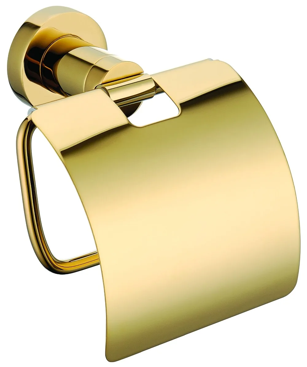 Free Shipping Gold Finish Round Base Roll Holder / Toilet Paper Holder Paper Holders AliExpress