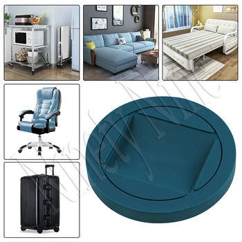 

4PCS Rubber Furniture Cups Bed Stoppers Furniture Cups Premium Furniture Wheel Stoppers fits to All of Furniture Protectors