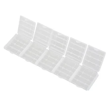 Brand New 5x Portable Hard Plastic Battery Case Holder Storage Case Box with Hook Holder For AA AAA Batteries