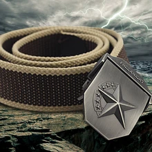 110x3,8 см Военные Вентиляторы тактический пояс толстый износостойкий холст ремень