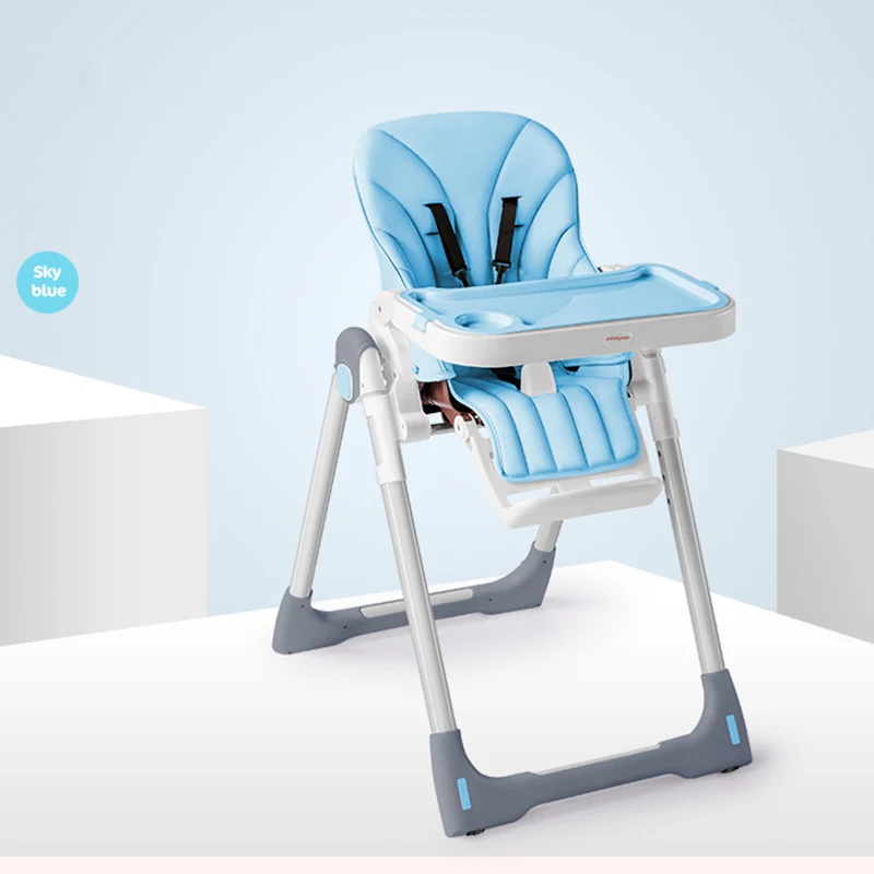 W12 Kids Chair Portable Infant Baby furniture Seat Dinner Table Adjustable Folding Chair Multifunction Adjustable Children Chair