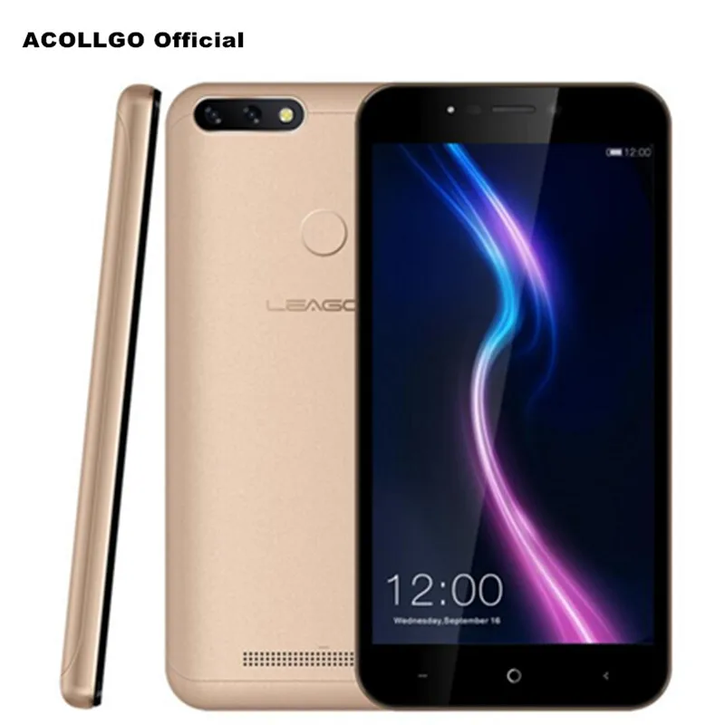 LEAGOO power 2 Pro 4000 "HD 5,2 мАч 5 В в/2A Quick Charge Android 8,1 MT6739 4 ядра смартфон 4G ГБ + ГБ 16 8MP OTG уход за кожей лица Touch ID