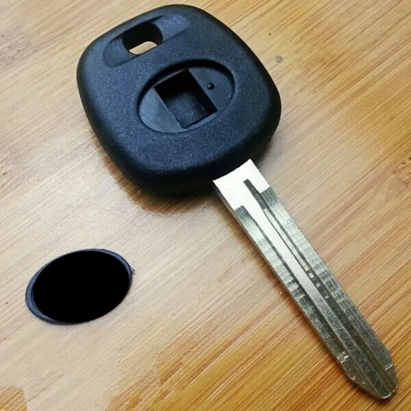 

Replacement Car Key Case For Toyota Camry Highlander Yaris Reiz Transponder Key Shell TOY43 Blade Logo seperate