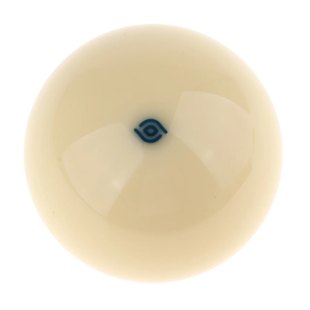 1 Pcs Perfeclan 5.7cm Resin Snooker Cue Ball White  Billiard Cue Ball Training Practice Fits for Snooker Pool Replacement