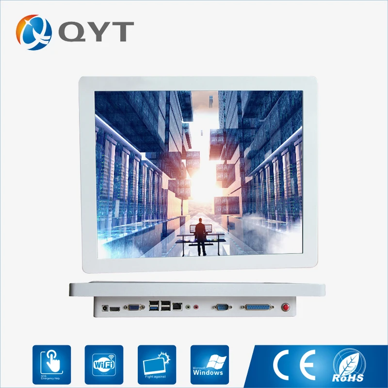 China Manufacturer Cheap aio Computer Intel 3337U 17 inch Industrial Touch Screeen Computers