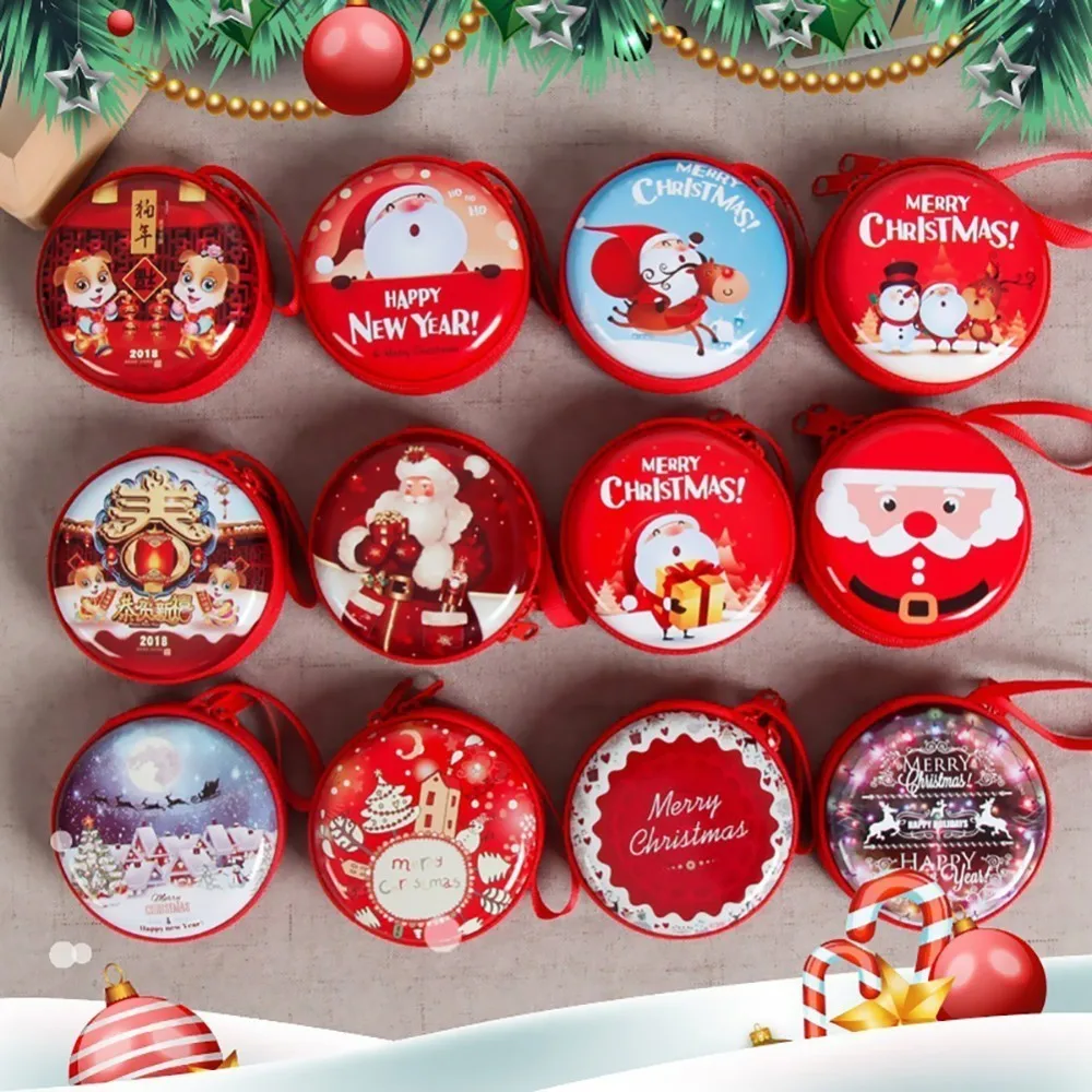

Mini Tin Box Sealed Jar Small Storage Cans Christmas Candy Coin Earrings Headphones Gift Box Storage Tank For Kids Dropshipping