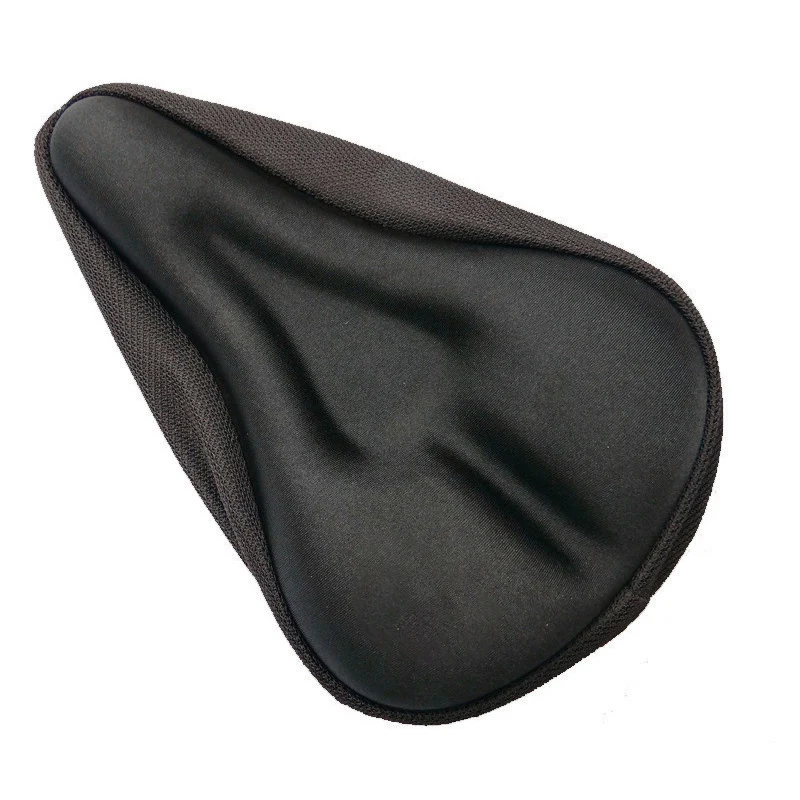 Mountain Bike Bicycle Saddle Cover Comfort Seat Saddle Soft Cover Bicycle Cycling Accessories Black