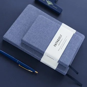 

Simple Cloth Notebook Planner Organizer Paper Planner Inner Page ring binder Diary Bullet Journal Notebook