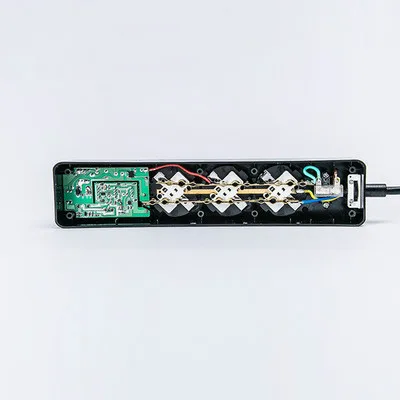 Розетка с 3 розетками и USB портами 10 А|Электрические розетки| |