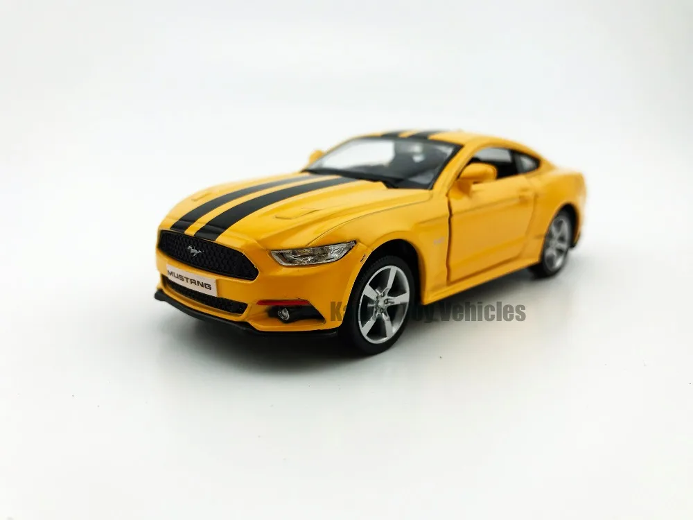 yellow mustang toy car