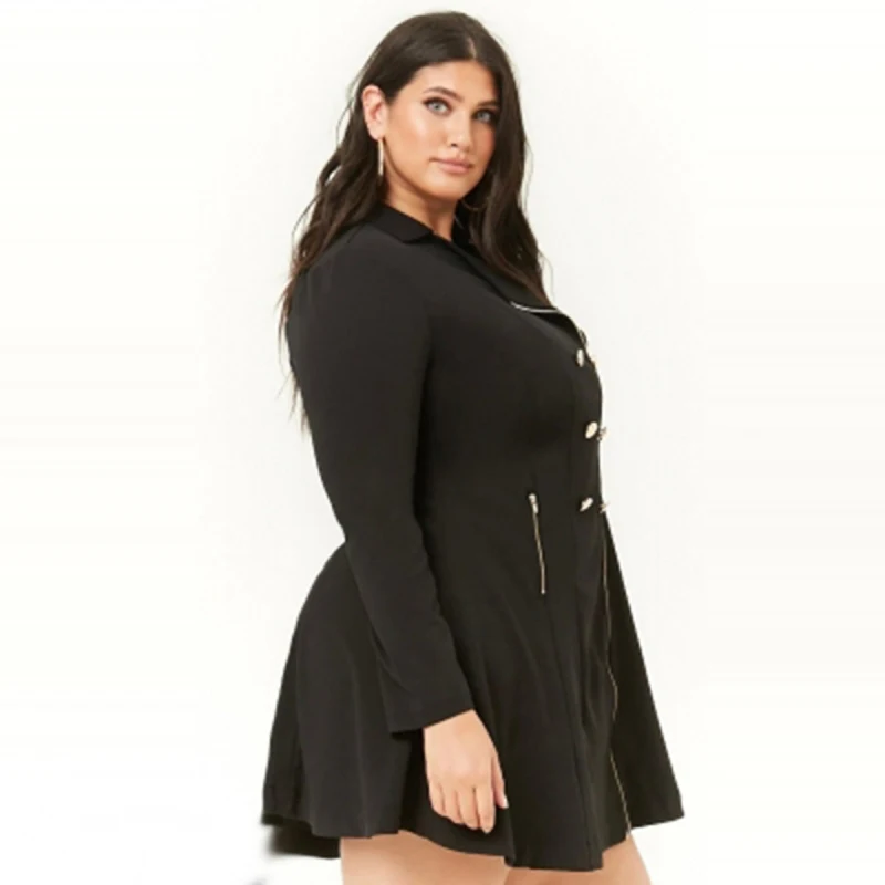 Большие размеры куртки пальто женские 5xl 6xl 7xl и черные офисные длинные|Куртки| |