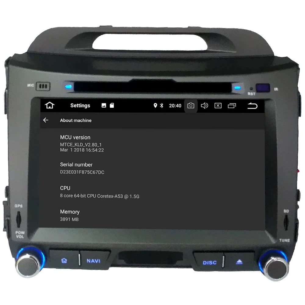 Excellent KLYDE 4G WIFI Octa Core PX5 Android 8.0 7.1 4GB RAM 32GB ROM Car DVD Multimedia Player Radio Stereo For Kia Sportage R 2010-2015 4 Excellent KLYDE 4G WIFI Octa Core PX5 Android 8.0 7.1 4GB RAM 32GB ROM Car DVD Multimedia Player Radio Stereo For Kia Sportage R 2010-2015 4