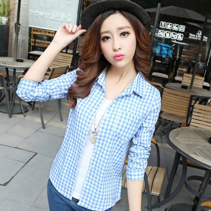 The new spring and summer 2015 Korean fashion style shirts, long ...