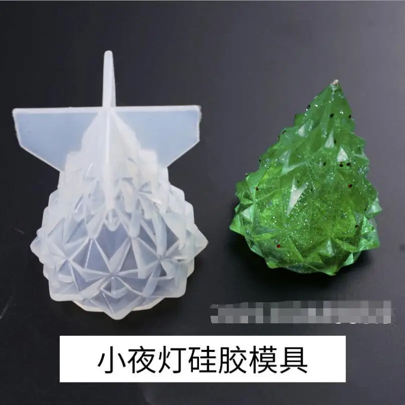 

New Transparent Silicone Mould Dried Flower Resin Decorative Craft DIY Pine cone Night light Mold epoxy resin molds for jewelry