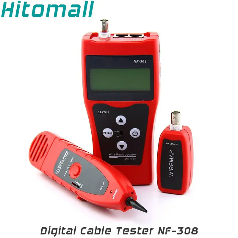 RJ45 LAN Network Cable Tester Line Finder RJ11 Telephone Line