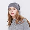 Xthree new Rhinestone embroidery Winter Wool Knitted Hat for Women Beanie Skullie Warm Cap Real Fur Pom Gorro Female Cap 4
