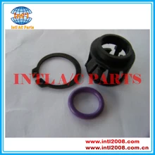 Авто AC компрессор всасывания трубы сальник для шланга уплотнения для VW GOLF/Bora/seat/PASSAT/ Жук Авто A/C трубка/зажим трубы