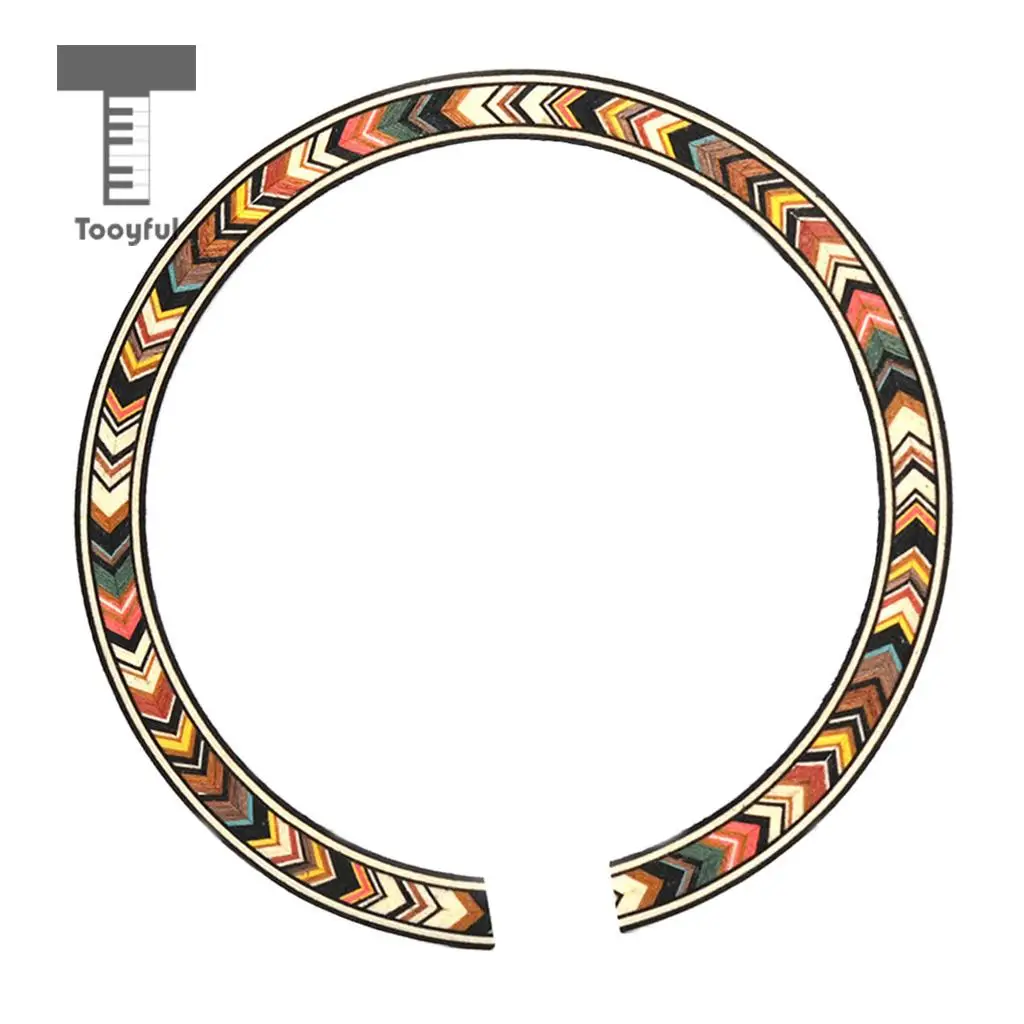 Tooyful  B-77 Soundhole Decal Sticker Acoustic Guitar Decoration Replacement