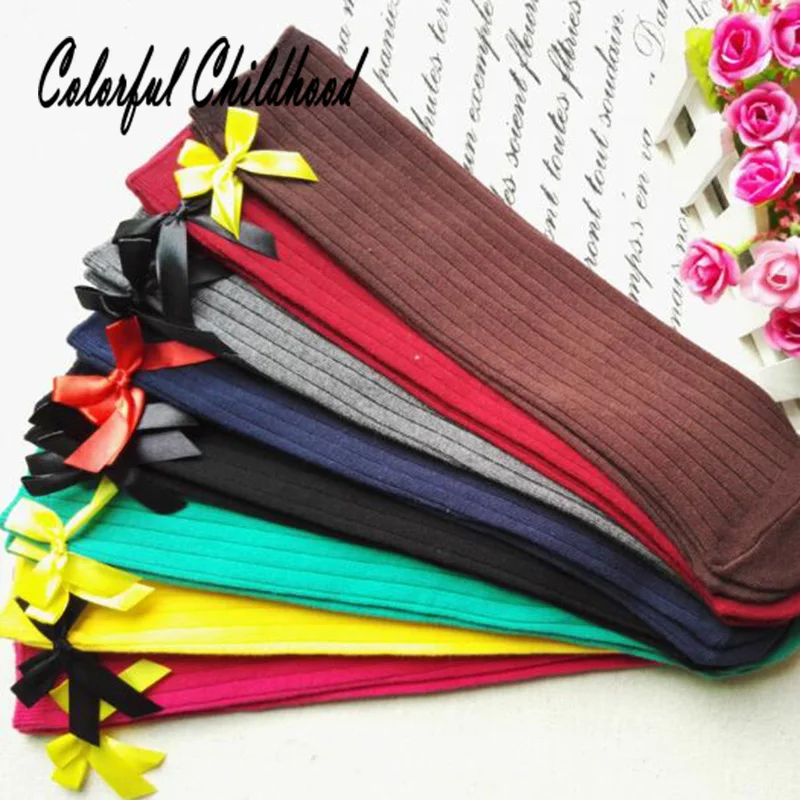 

Kids socks Spring autumn cotton knee high long socks for boy/girls school socks children floor socks 2-8Yrs