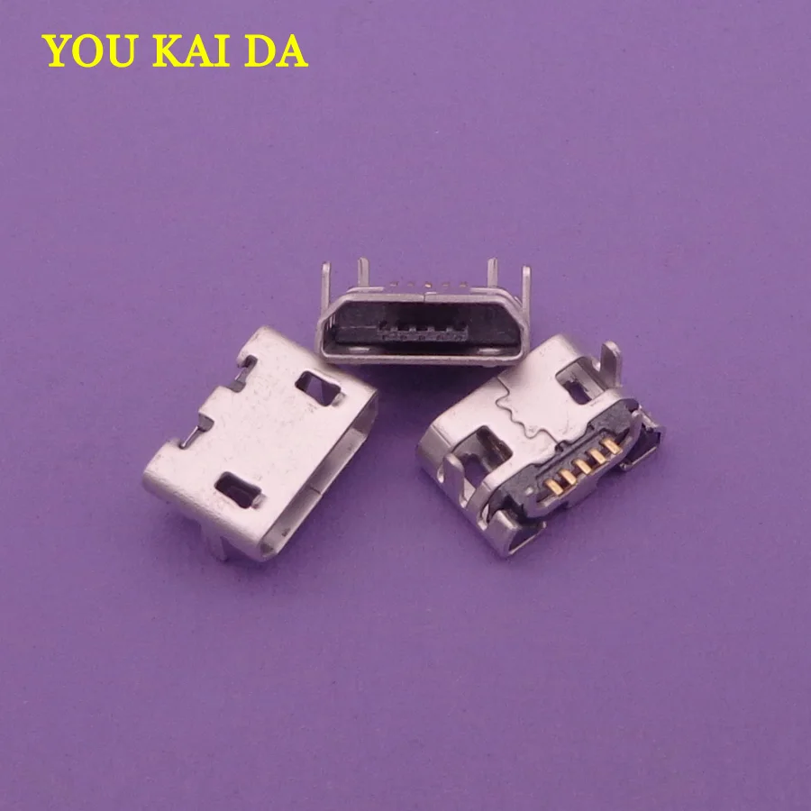 100 шт. сменный Мини Micro USB разъем для зарядки штекер питания док-станции Lenovo Tab 2 A10-70F