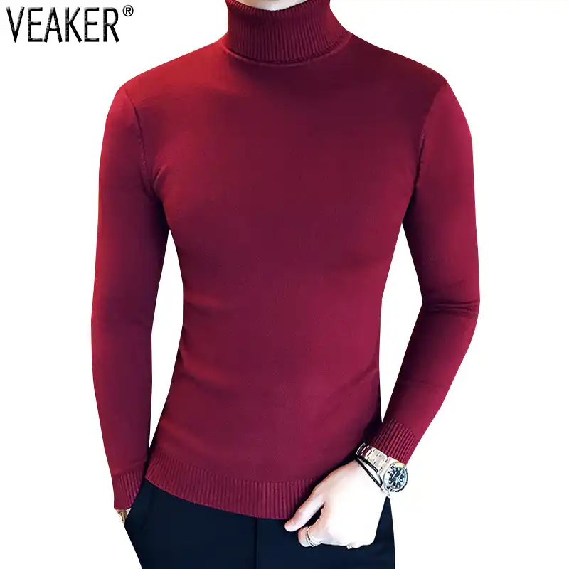 slim fit turtleneck