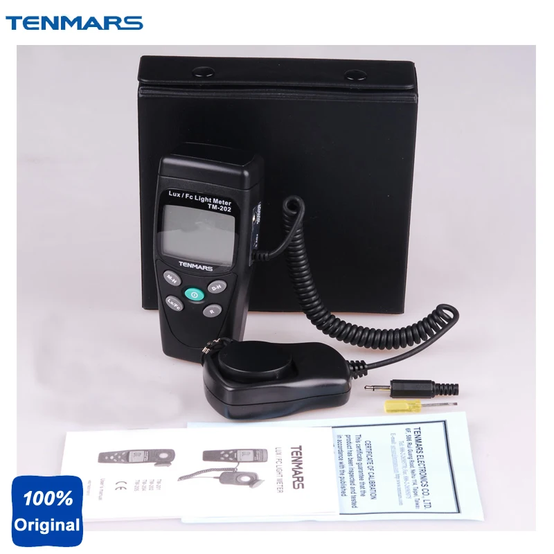 

Digital LED Light Meter Luminometer Lux Meter TM202