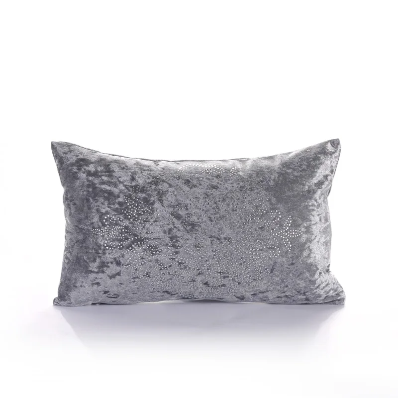 Velvet Rhinestone Rectangle Floral Pillowcase Decorative Pillows Impressive Rhinestone Decorative Pillows Velvet Rhinestone Rectangle Floral Pillowcase Decorative Pillows Impressive Rhinestone Decorative Pillows