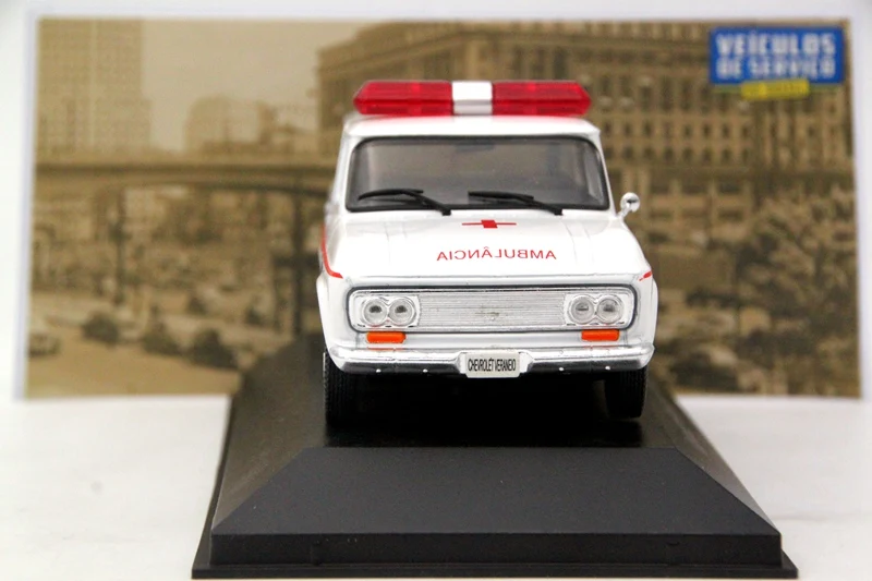 Alvis 1:43 IXO Chevrolet Veraneio Ambulancia коллекция моделей литья под давлением белый подарок для