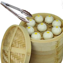 2 уровня китайская бамбуковая пароварка кухонная посуда рыба рис Dim Sum корзина паста плита для приготовления пельменей набор с крышкой инструмент для приготовления пищи