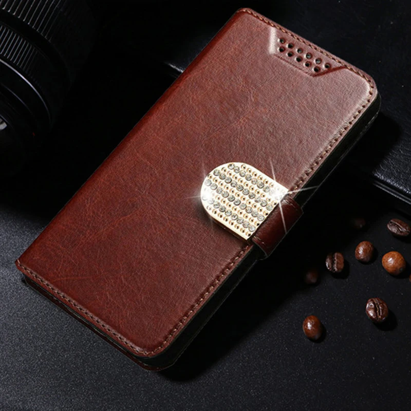 Coque Phone Case for Lenovo IdeaPhone S820 K860 P700i P770 S890 A390 A516 S720 Flip Case Leather Wallet Cover Fundas - Цвет: Brown Do