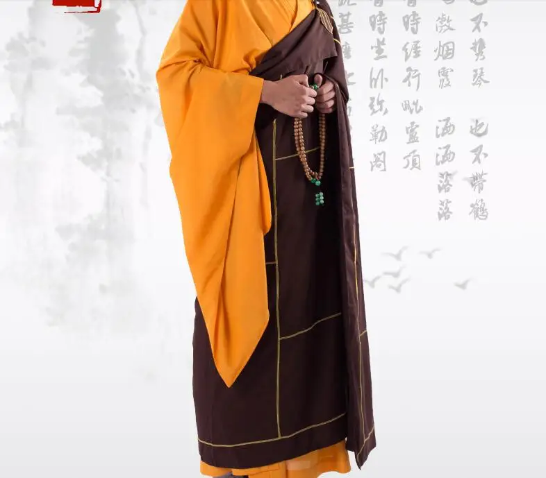 Одеяния буддийских монахов дзен cassock монах груша халат для медитации