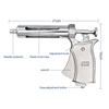 Adjustable syringe gun semi Automatic metal 50ml continuous Animals vaccine njector tools for horse sheep cattle pig Agro ► Photo 3/6