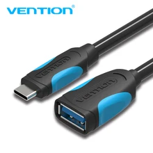 Кабель Vention USB C к USB OTG адаптер для Xiaomi 5 Nexus 5X6 P usb type C OTG кабель для huawei P9 Plus samsung usb type-c OTG