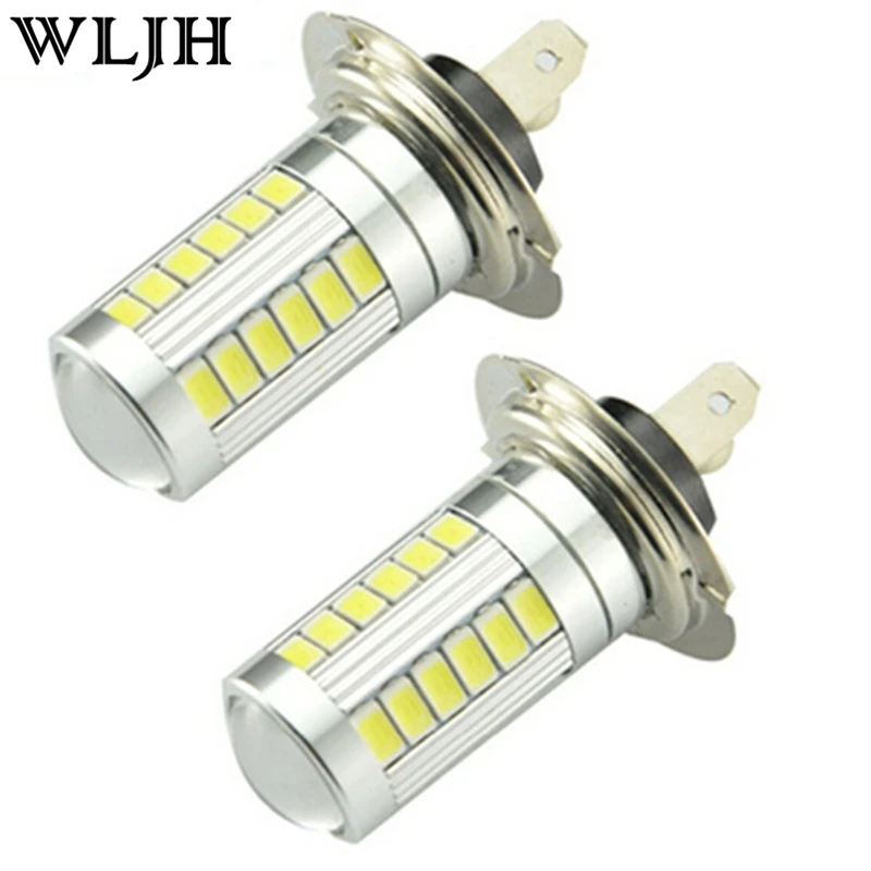 White High Power H7 33 LED SMD5630 Daylight Car LED Fog Driving Lights