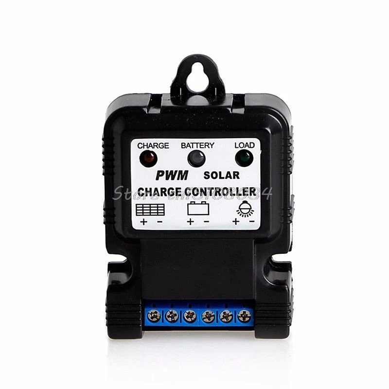 

6V 12V 10A Auto Solar Panel Charge Controller Battery Charger Regulator PWM Hot S08 Drop ship