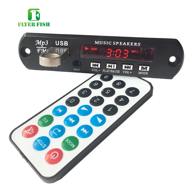 

Bluetooth 4.0 Stereo APE FLAC WAV WMA MP3 Module BT Hands Free APP Support AUX Earphone Out FM Radio USB Decording Audio Board