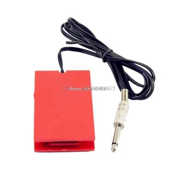 

Acrylic Tattoo Machine Footswitch Power Supply Red Foot Pedal Controller #Y207E# Hot Sale