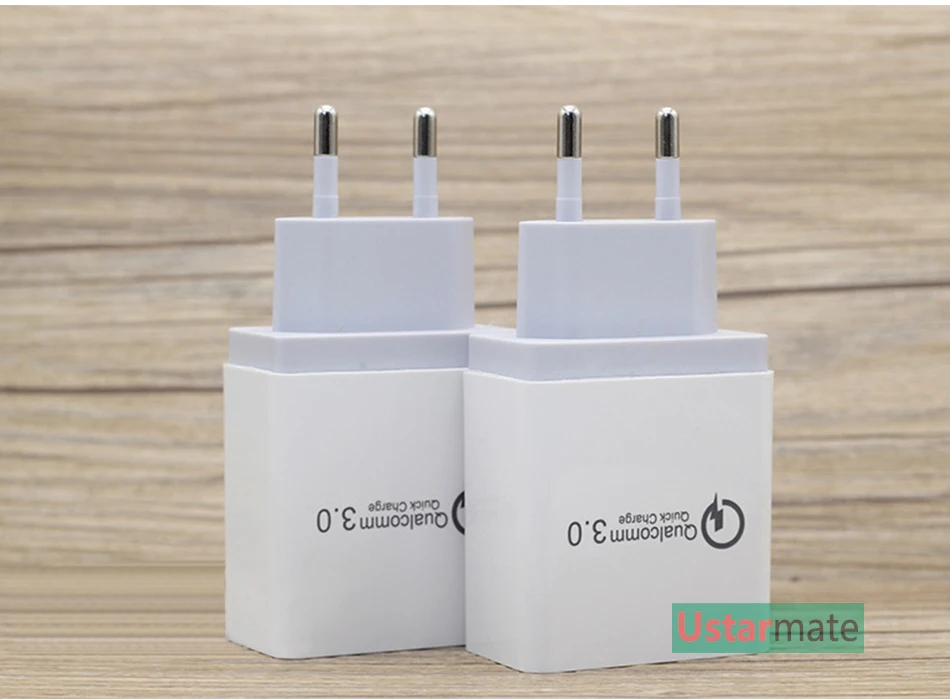 Быстрая зарядка QC 3,0 USB зарядное устройство Быстрая зарядка USB настенное зарядное устройство для iPhone samsung Xiaomi адаптер зарядное устройство для мобильного телефона