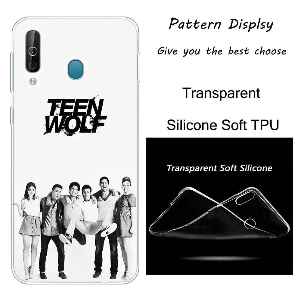 Прочный чехол Teen wolf силиконовый чехол для телефона для samsung Galaxy A80 A70 A60 A50 A40 A40S A30 A20E A2CORE M40 Примечание 10 плюс 9 8 5 Модный чехол с рисунком - Цвет: 006