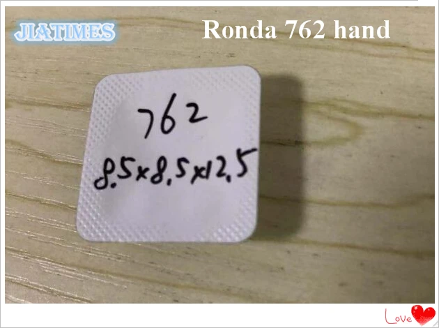 

Free Shipping Watch Hand 3 Set Silver/Gold Color 125/ 85 / 85 Ronda 762 Quartz Movement