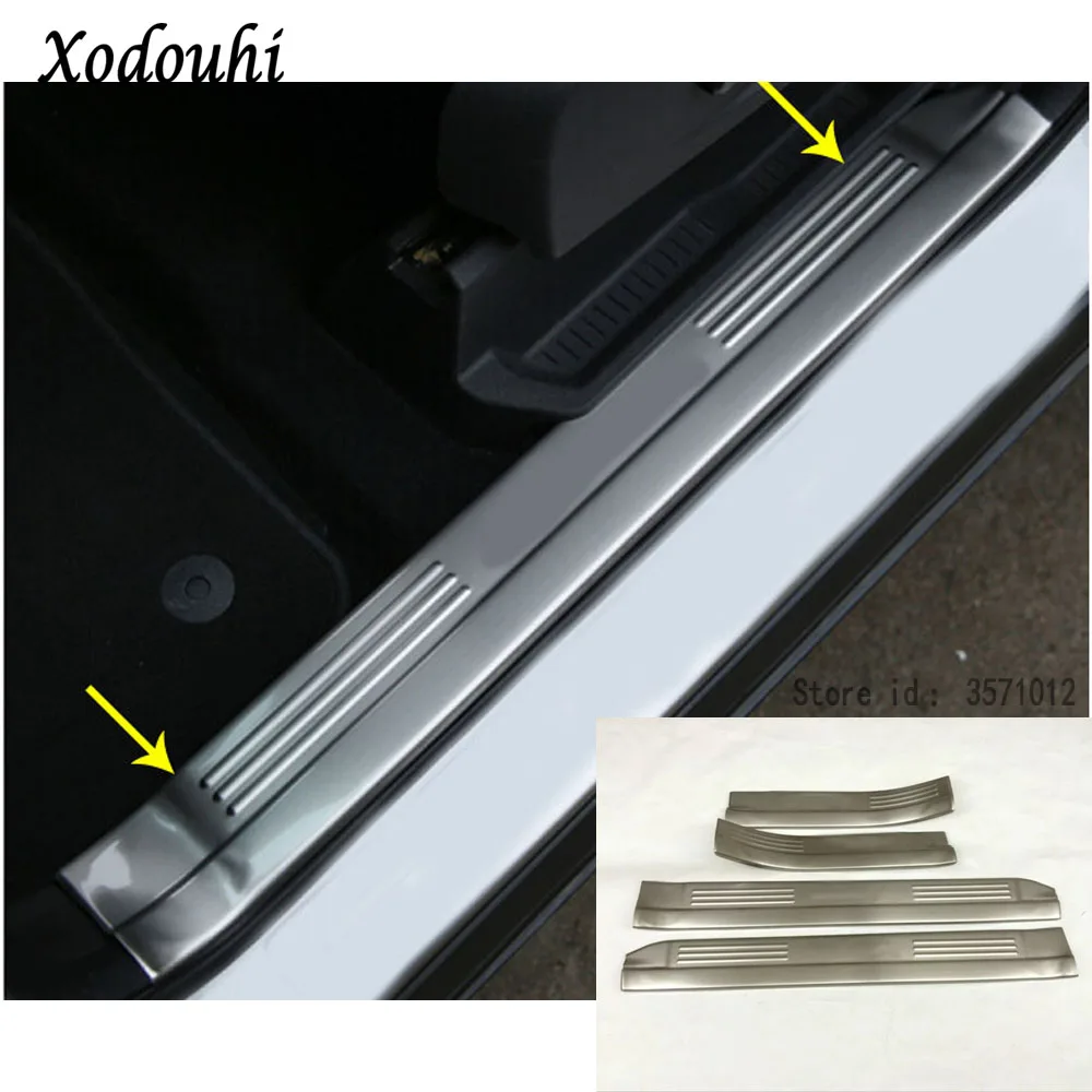 For Ford Kuga 2017 2018 2019 car cover Stainless Steel pedal Door sill